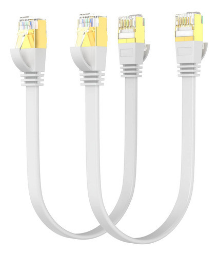 Urelegan Cable Ethernet Cat 8 De 1 Pie, Cable De Internet Pl 0