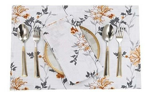 Manteles Individuales Ruvanti Para Mesa De Comedor. Manteles 0