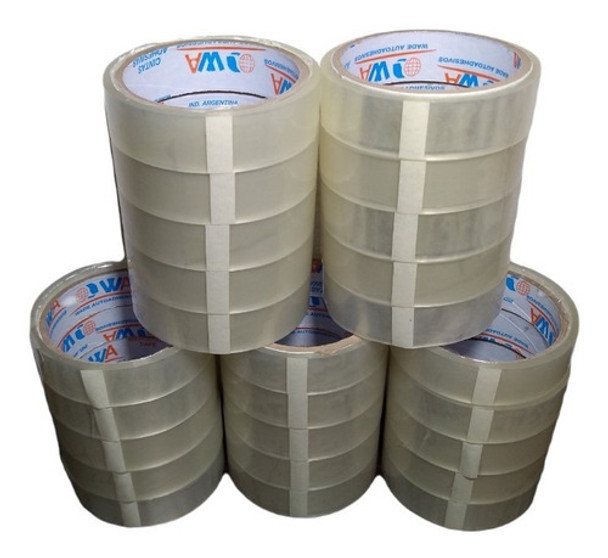 Cinta Adhesiva Transparente 24mm.x50 M.  X 100 Unidades!!! 0 Cinta Adhesiva Transparente 24mm.x50 M.  X 100 Unidades!!! 0