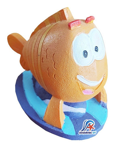 Mr. Grouper, Bubble Guppies. Decoración Pecera Acuario 0