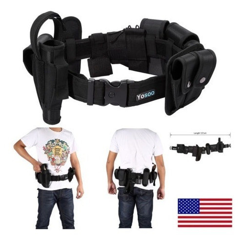 Guardia De Seguridad Tactical Negro Aplicación Modular Equip 0