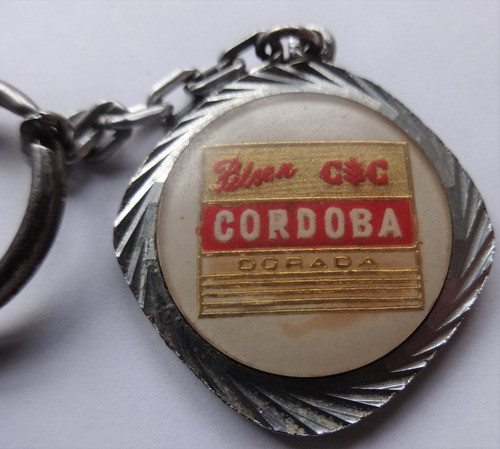 Llavero Insignia Cerveza Pilsen Cordoba Dorada Antiguo 0
