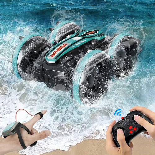 Amazefun Coche Anfibio De Control Remoto, Sensor De Gestos D 0