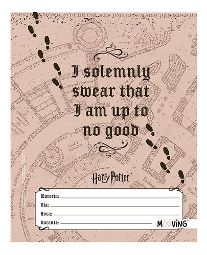 Separadores A4 Mooving - Harry Potter (nuevos) 0