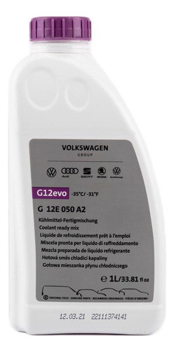 Liquido Refrigerante Volkswagen G 12e050a2 0