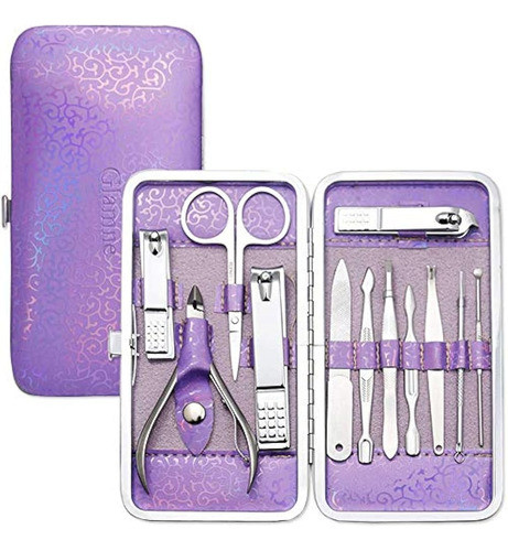 Glamne Juego De Herramientas Para Manicura Y Pedicura Kits P 0