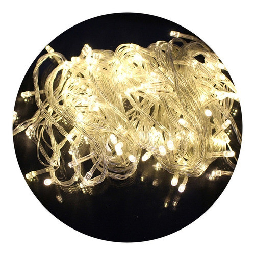 Tira De Luces Blancas Calidas 9mts! Deco Casamientos Shows 0