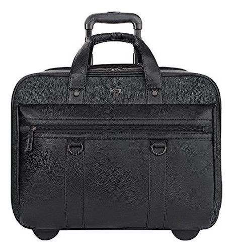 | Solo Macdougal 17.3 Inch Rolling Laptop Case Black | 0