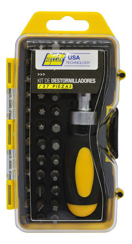 Kit Destornillador Puntas Hellux Het36439 0