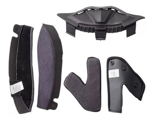 Kit De Repuestos Interior Hawk Rs5 Vector Almohadilla Moto46 0