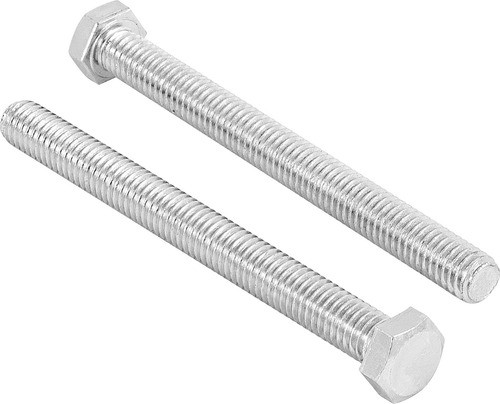 Bulón Hexagonal Rosca Entera 3/8'' X 4'' 102mm Galvanizado 0