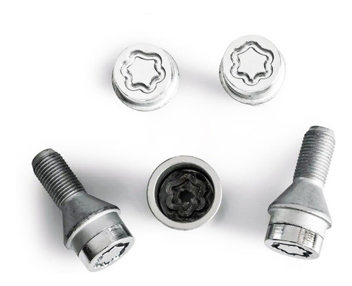 Bulones Tornillos Seguridad Antirrobo Fiat Pulse Original 0