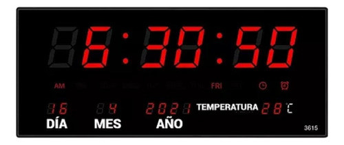 Reloj Digital Electrico De Pared Ideal Para Comercios 0