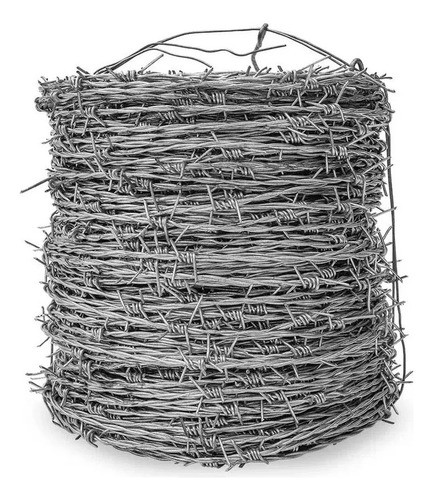 Rollo Alambre De Pua Galvanizado Acindar Proteccion 25mts 0