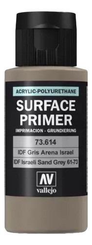 Vallejo Primer/pintura Gris Arena Israeli Cod.73614 60ml 0