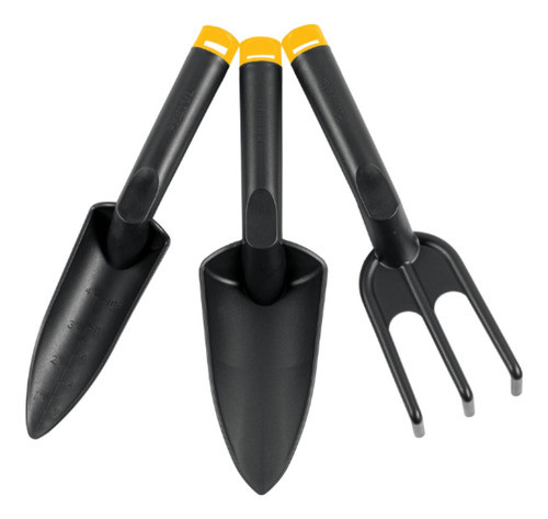 Set Kit Juego Herramientas 3 Piezas Jardinería Acero Jardín 0