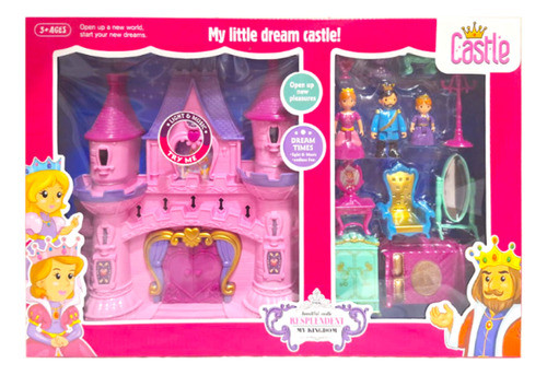 Castillo De Princesas Chico Con Accesorios 0