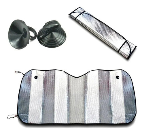 Cortina Parasol Plegable Metalizada Parabrisas Universal 0