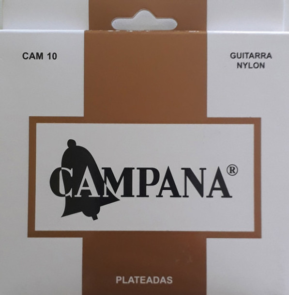 Cuerdas Guitarra Criolla Campana Encordado Nylon Plata 0 Cuerdas Guitarra Criolla Campana Encordado Nylon Plata 0