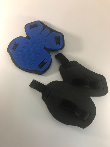 Par Rodilleras Ajustables C/velcro Azules 0