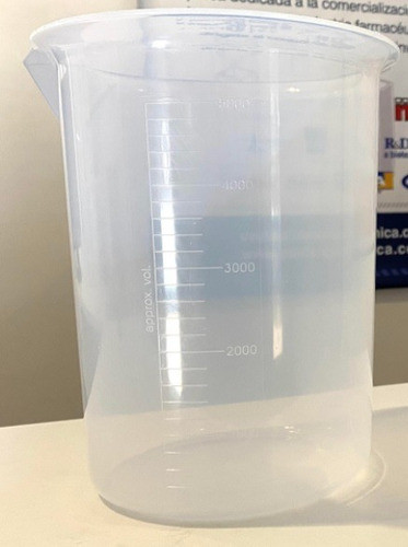 Vaso De Precipitado Plastico 5000ml 0