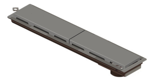 Desagüe Ducha Lineal 50cm Receptáculo S/sifón Tapa Gris 0
