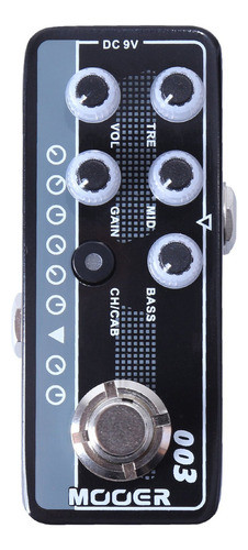 Mooer Audio 003 Powerzone Micro Preamplificador Pedal 0