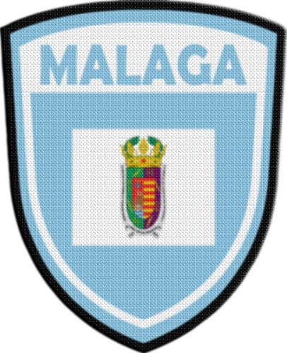 Parche Termoadhesivo Escudo España Malaga 0