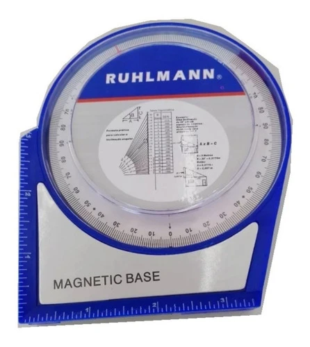 Nivel Angular Magnetico Inclinometro Medidor Angulos Ruhlman 0
