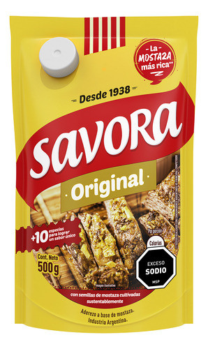 Mostaza Savora 500 Grs. 0