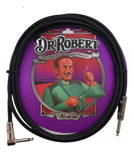 Cable Plug - Plug 90 Grados Instrumento 6m Dr Robert Dr-rl60 0