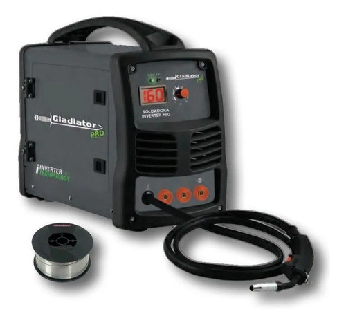 Soldadora Inverter Mig Electrodo Tig 160amp 3 En 1 Gladiator 0