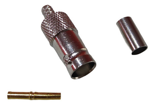 Conector Bnc Hembra Crimp Rg58 - Romero Com 0