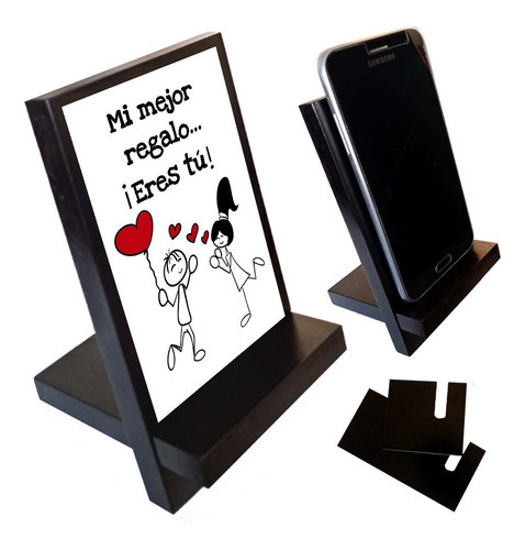 Regalo Día De Los Enamorados | Apoya Celular Con Frase 0