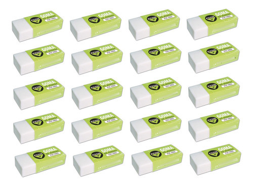 6 Gomas De Borrar Blanca Tecnica Pizzini 0