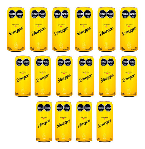 Agua Tonica Schweppes 310ml  X16 0