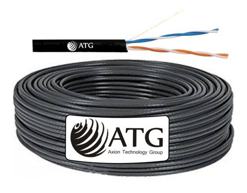 Cable Cámaras De Seguridad Utp 2 Pares 100% Cobre 50mts Ext 0