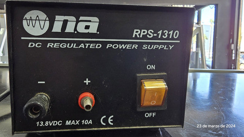 Fuente Para Radio Comunicaciones 13.8 Vdc Max 10 A 0