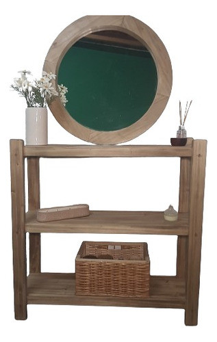 Mesa De Arrime De Álamo Clásica Dorado Muebles 0