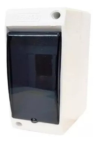 Caja Para Termicas 2 Bocas Din Pvc Exterior Genrod 045004b 0