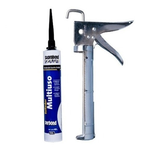 Sellador Multiuso Perbond  400ml Gris 0