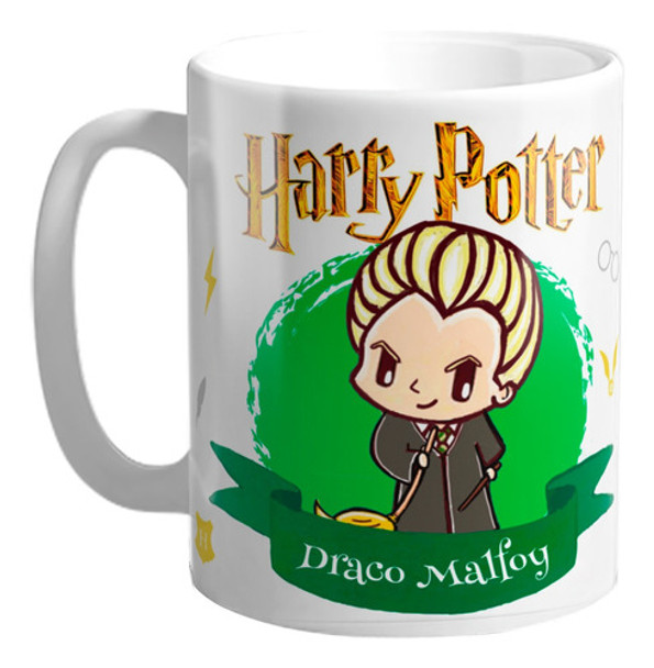 Taza De Plástico Harry Potter Draco Chibis 0