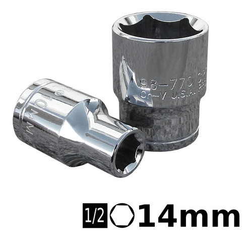 Bocallave Hexagonal 1/2 14mm Crossmaster 0