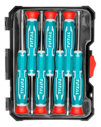Juego Destornilladores Precision X 7 Unids Total Electrónica 0