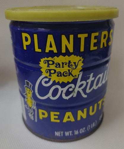Lata De U.s.a Planters Peanut Parti Pack 1980 0