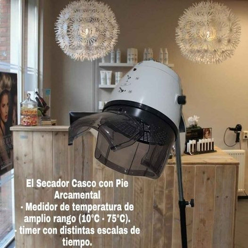 Secador Casco Con Pie Arcamental 0