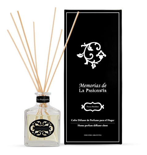 Difusor Perfume Hogar Fresco Bamboo La Pasionaria 0