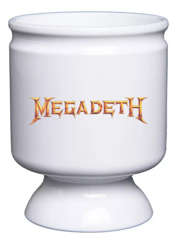 Mate Plástico Sublimado Personalizado Megadeth 0