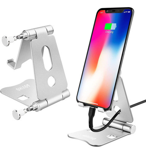 Soporte Ajustable Para Telefono - Plata 0