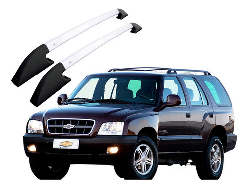 Barras Laterales Projecar Aluminio Chevrolet Blazer Gris 0